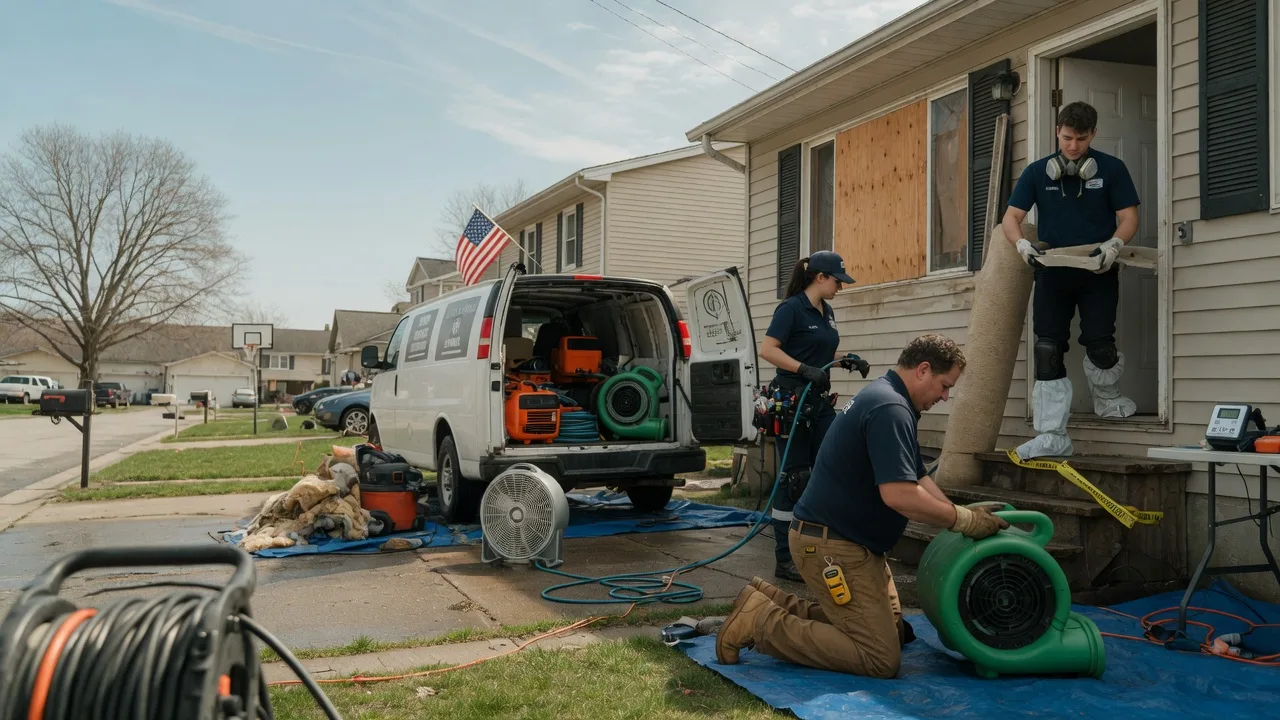 Water Damage Restoration in Eldorado, IL near me